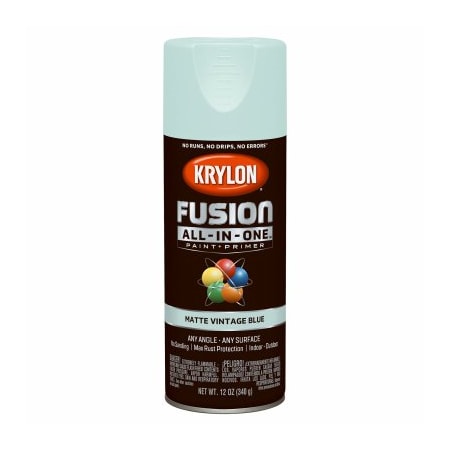 Krylon 12OZ Vint BLU Mat Paint K02797007